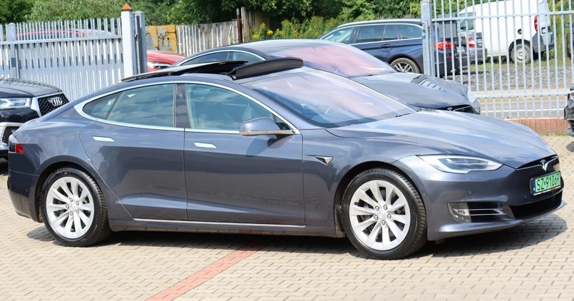 Tesla Model S cena 168510 przebieg: 151000, rok produkcji 2018 z Tuchola małe 781